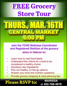 FREE Grocery Store Tour @ Central Market | Hebron | Nebraska | United States