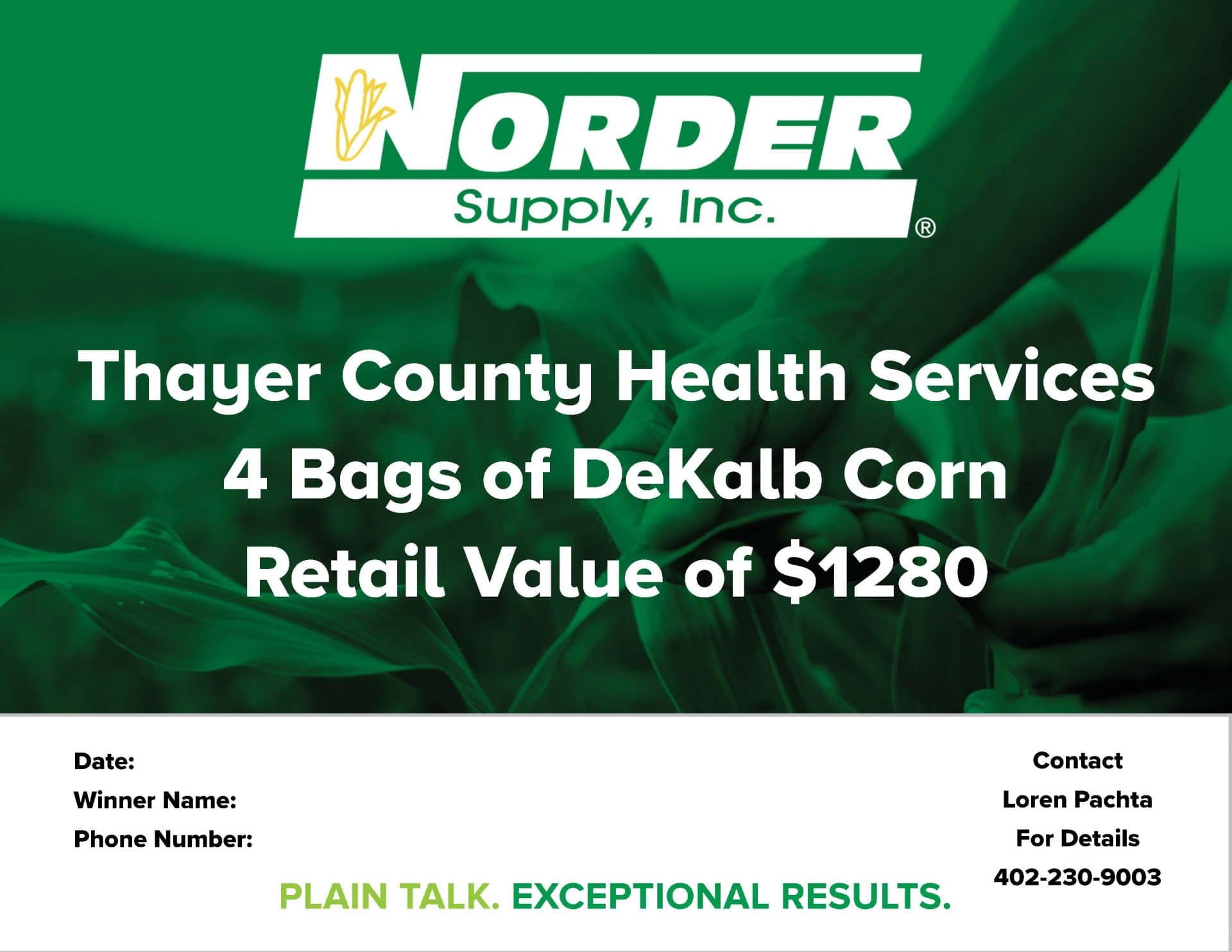 #19 DeKalb Corn seed - 4 bags