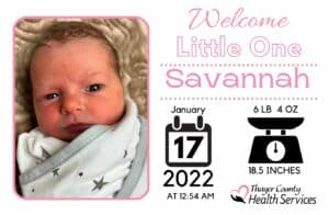 Baby Savannah